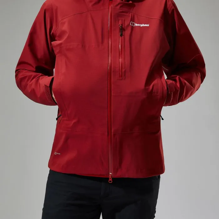 Waterproof Men Berghaus Truda Flex Waterproof Jacket 8211 Red