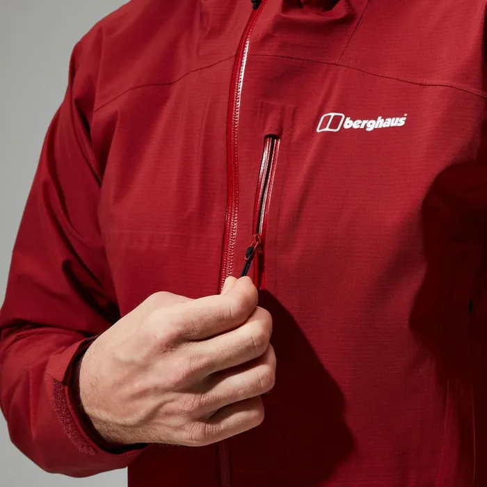 Waterproof Men Berghaus Truda Flex Waterproof Jacket 8211 Red