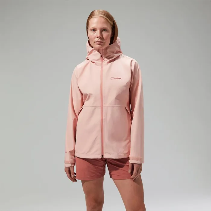 Waterproof Women Berghaus Bramblfell InterActive GoreTex Waterproof Jacket Pink