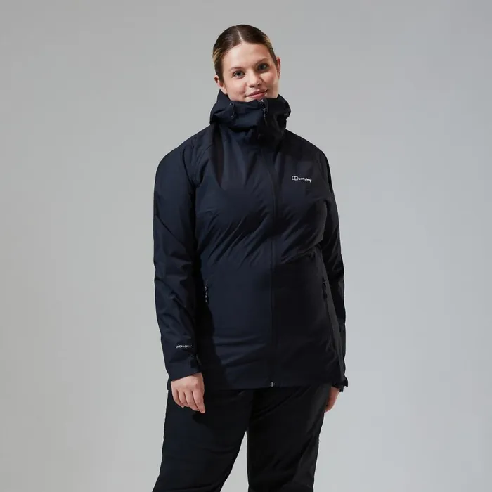Waterproof Women Berghaus Deluge Pro Jacket 8211 Black