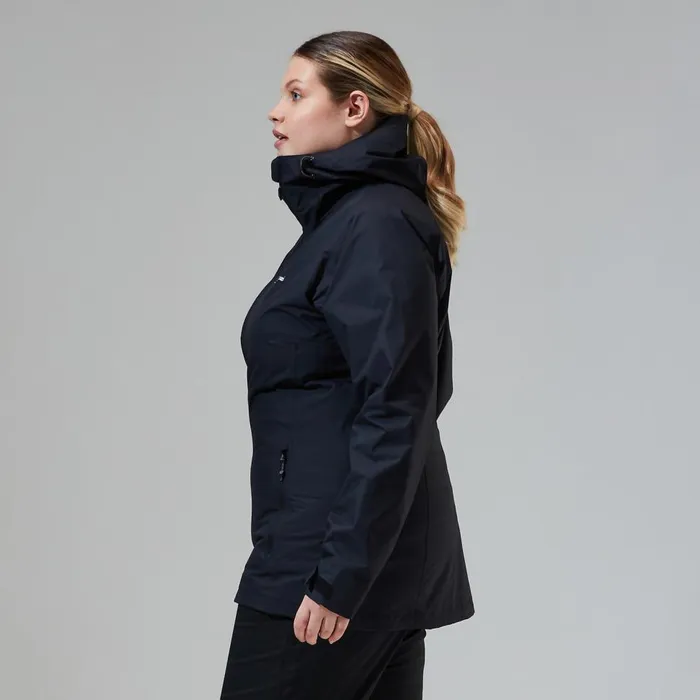 Waterproof Women Berghaus Deluge Pro Jacket 8211 Black