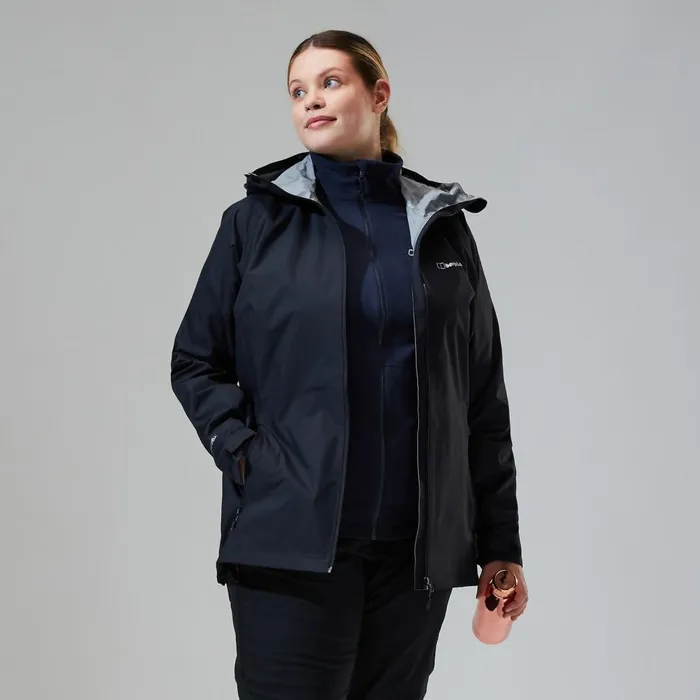 Waterproof Women Berghaus Deluge Pro Jacket 8211 Black