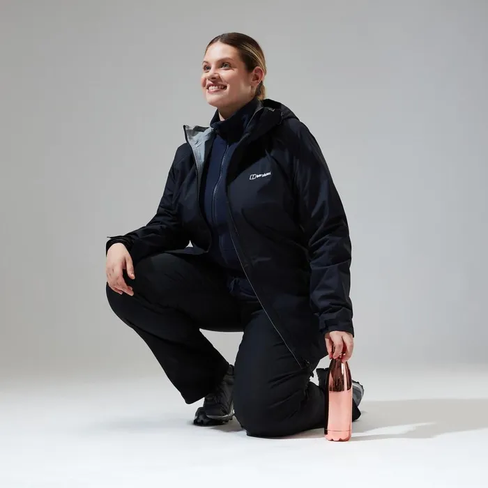 Waterproof Women Berghaus Deluge Pro Jacket 8211 Black