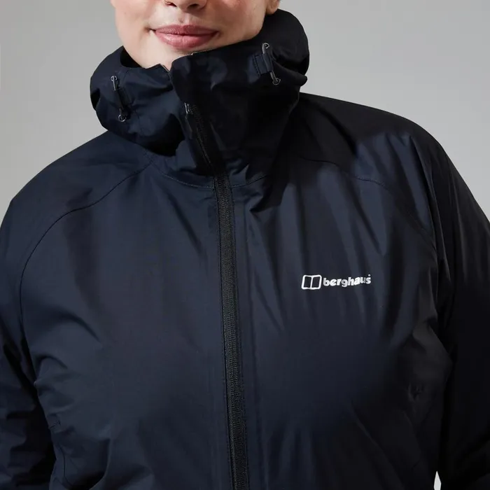 Waterproof Women Berghaus Deluge Pro Jacket 8211 Black