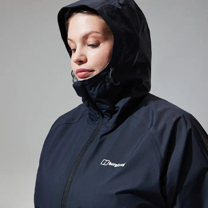 Waterproof Women Berghaus Deluge Pro Jacket 8211 Black