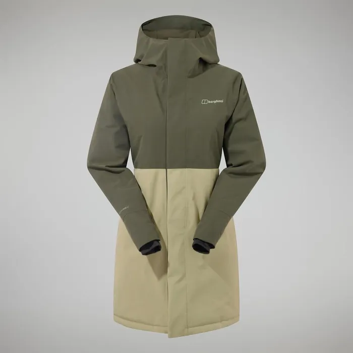 Waterproof Women Berghaus Hinderwick Jacket 8211 Green