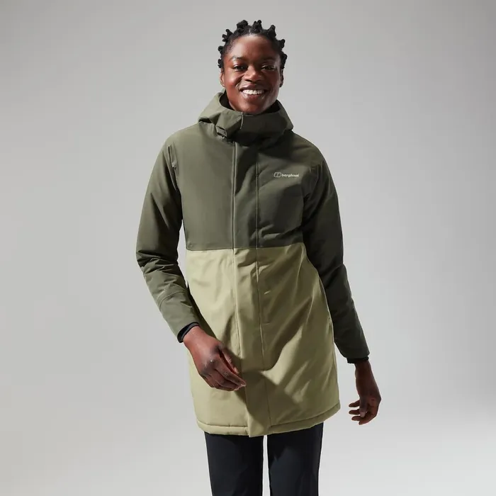 Waterproof Women Berghaus Hinderwick Jacket 8211 Green