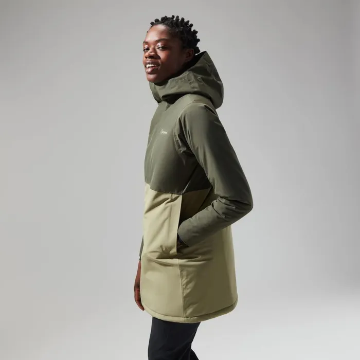 Waterproof Women Berghaus Hinderwick Jacket 8211 Green