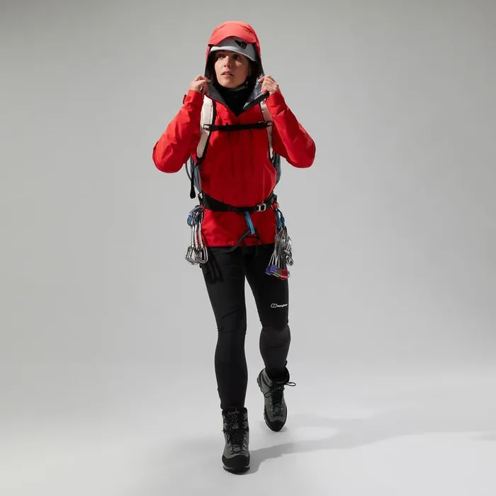 Waterproof Women Berghaus MTN Guide Alpine Pro Jacket 8211 Red