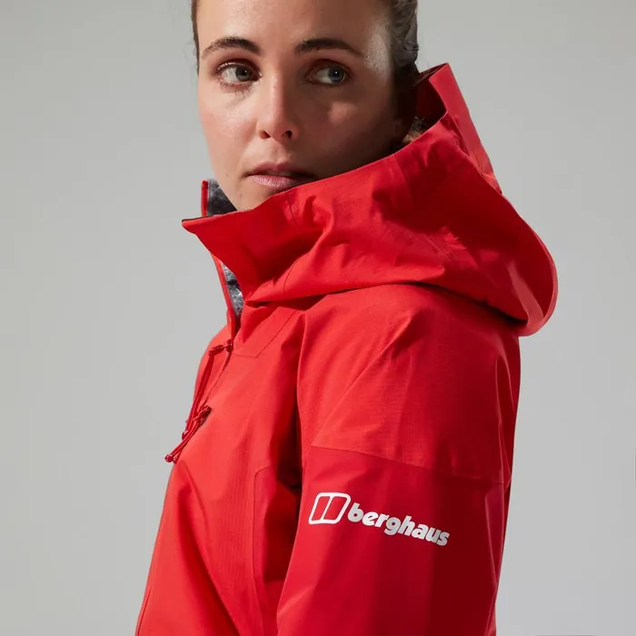 Waterproof Women Berghaus MTN Guide Alpine Pro Jacket 8211 Red