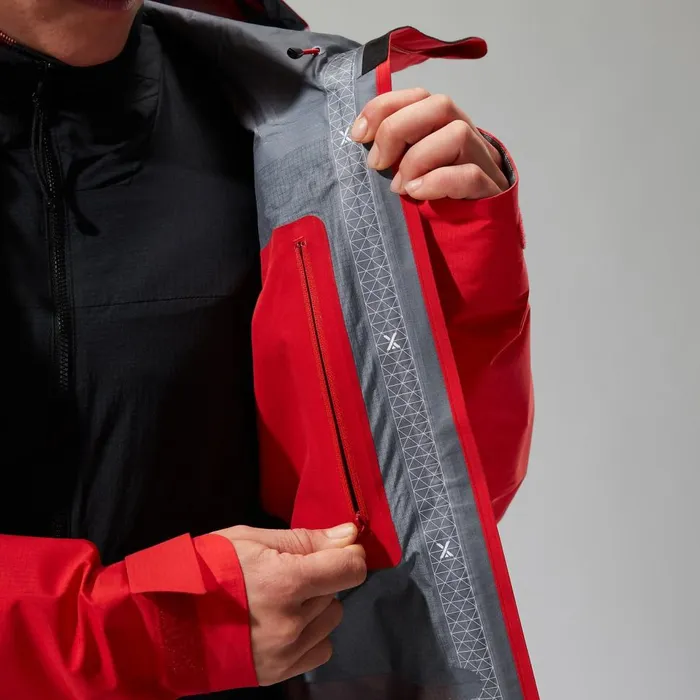 Waterproof Women Berghaus MTN Guide Alpine Pro Jacket 8211 Red