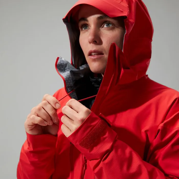 Waterproof Women Berghaus MTN Guide Alpine Pro Jacket 8211 Red