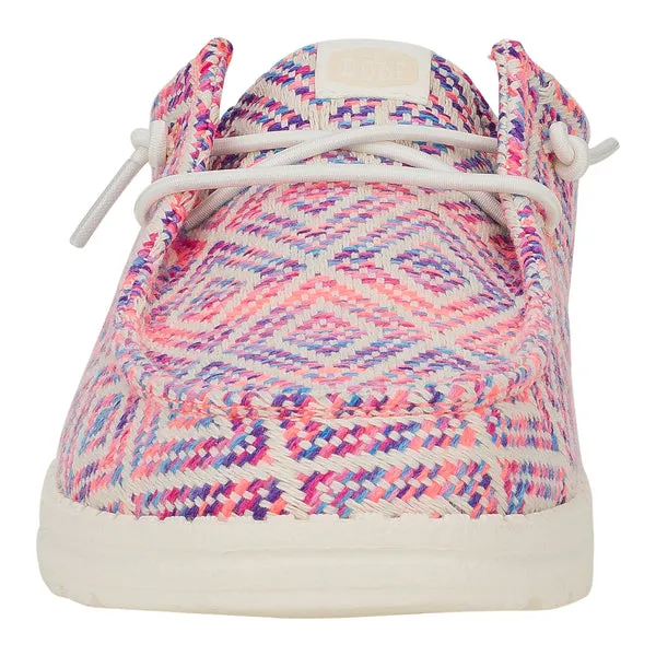 Wendy Slip Surf Baja BluePinkMulti Apparel Mules heydude
