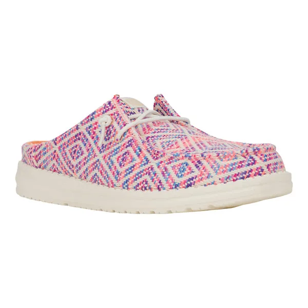 Wendy Slip Surf Baja BluePinkMulti Apparel Mules heydude
