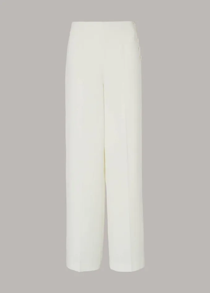 Whistles Annie Wedding Trouser Ivorymulti Women Pants
