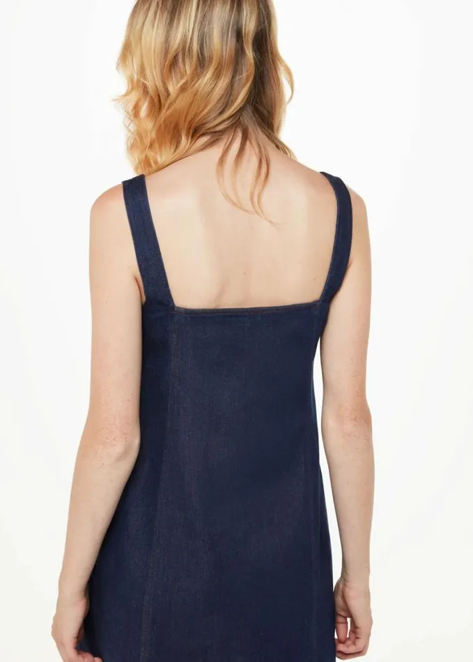 Whistles Denim Pinafore Dress Denim Women Dresses