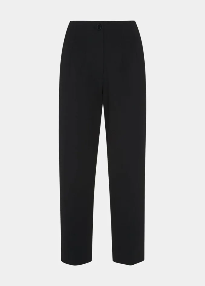 Whistles Lila Ponte Trouser Black Women Pants