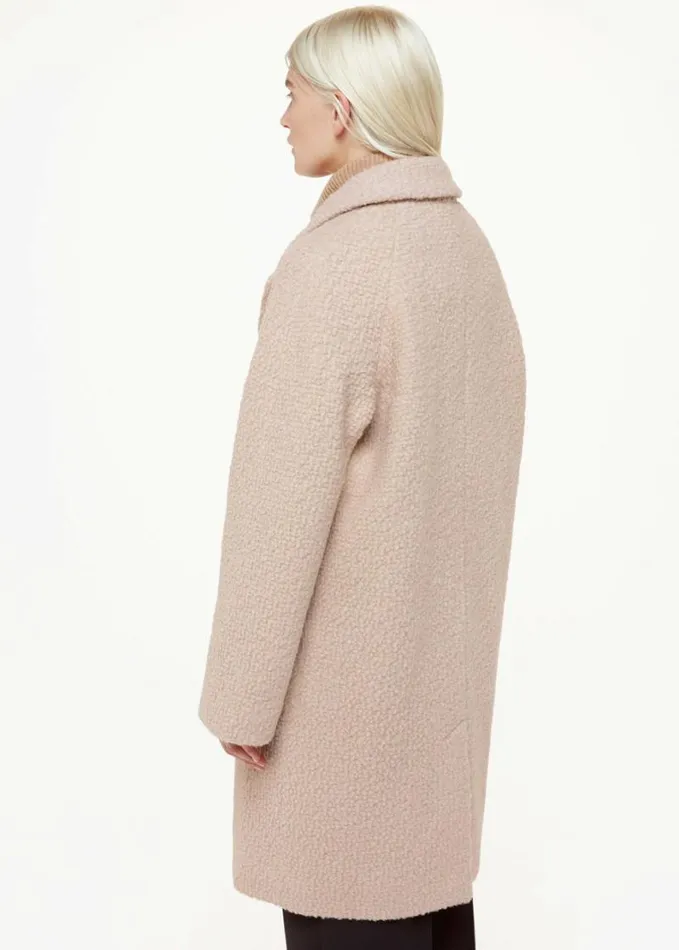 Whistles Petite Anita Wool Boucle Coat Oatmeal Women Petite Coats and Jackets Whistles Petite Anita Wool Boucle Coat Oatmeal Women Petite Coats and Jackets