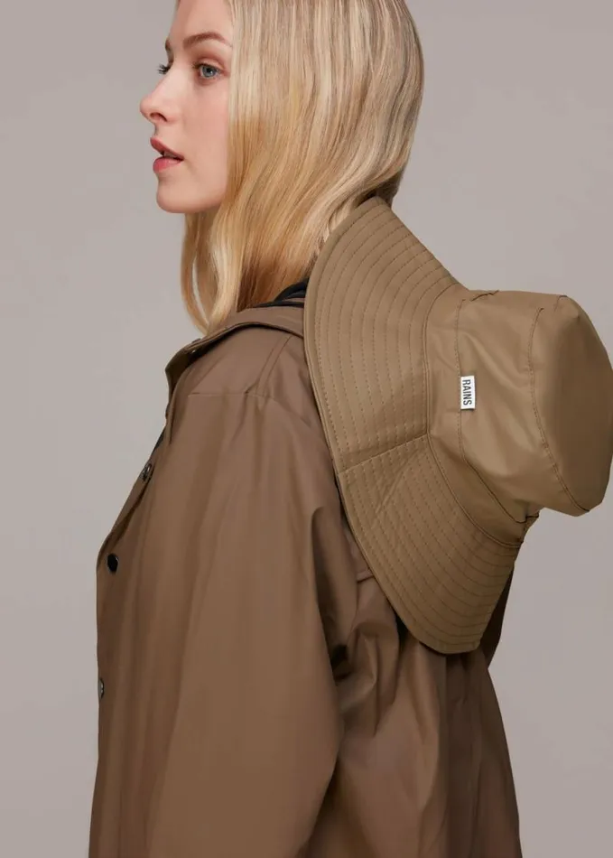 Whistles Rains Boonie Hat Brown Women Hats Gloves and Scarves