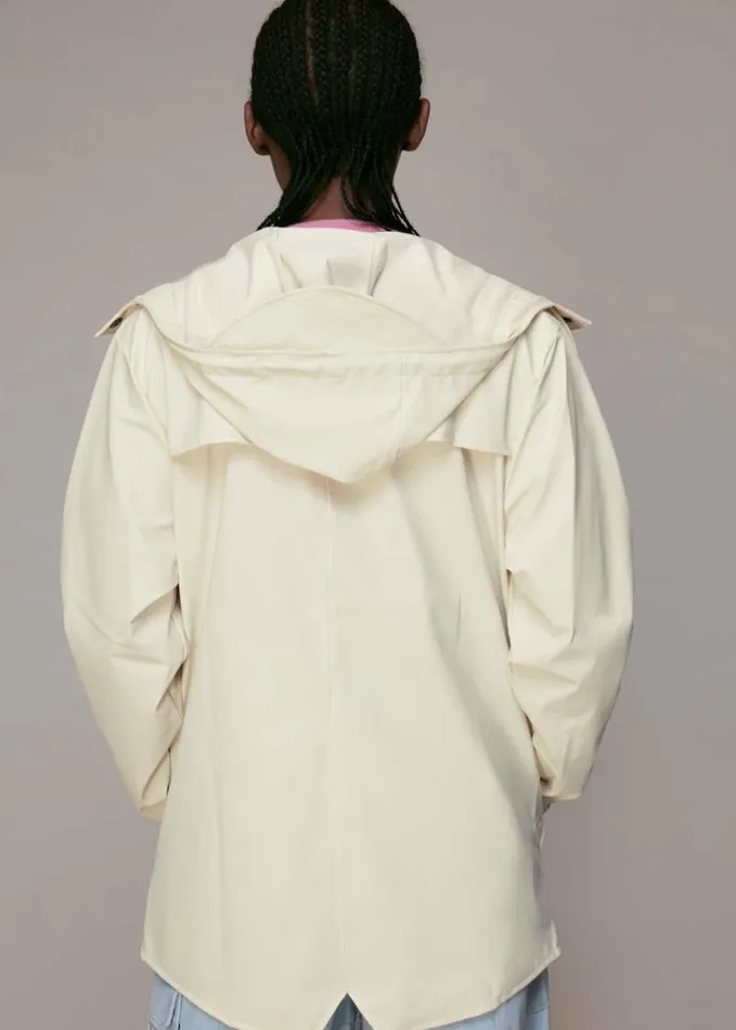 Whistles Rains Jacket Ivory Women Coats and Jackets