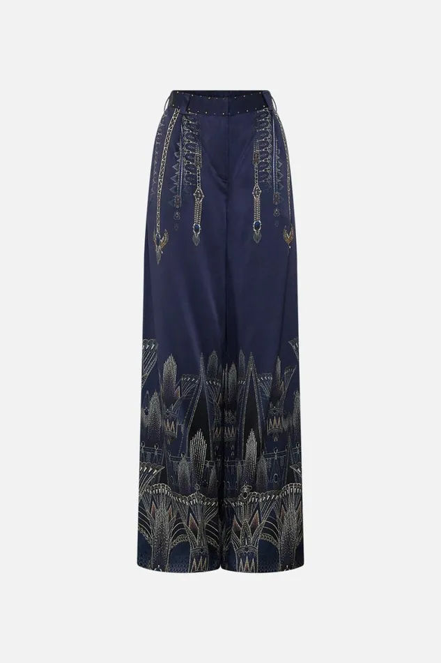 WIDE LEG WAISTED PANT THE EGYPT EFFECT The Egypt Effect Womens Camilla Pants