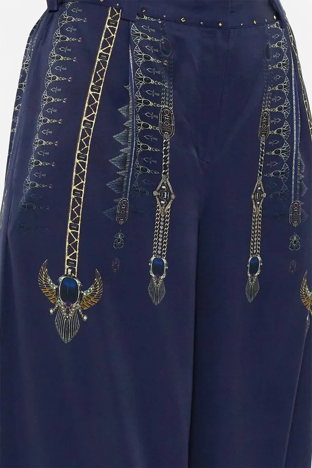 WIDE LEG WAISTED PANT THE EGYPT EFFECT The Egypt Effect Womens Camilla Pants