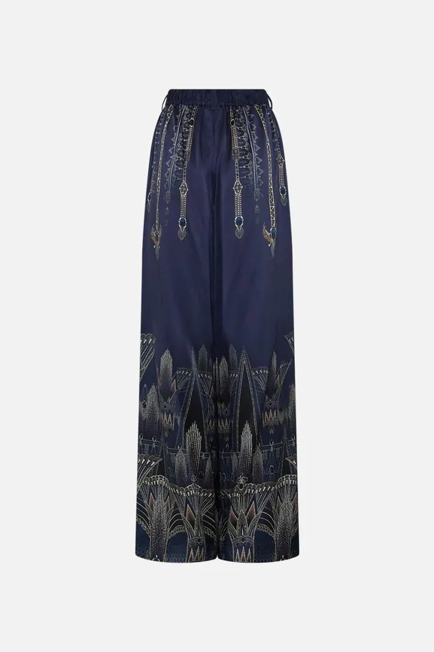WIDE LEG WAISTED PANT THE EGYPT EFFECT The Egypt Effect Womens Camilla Pants