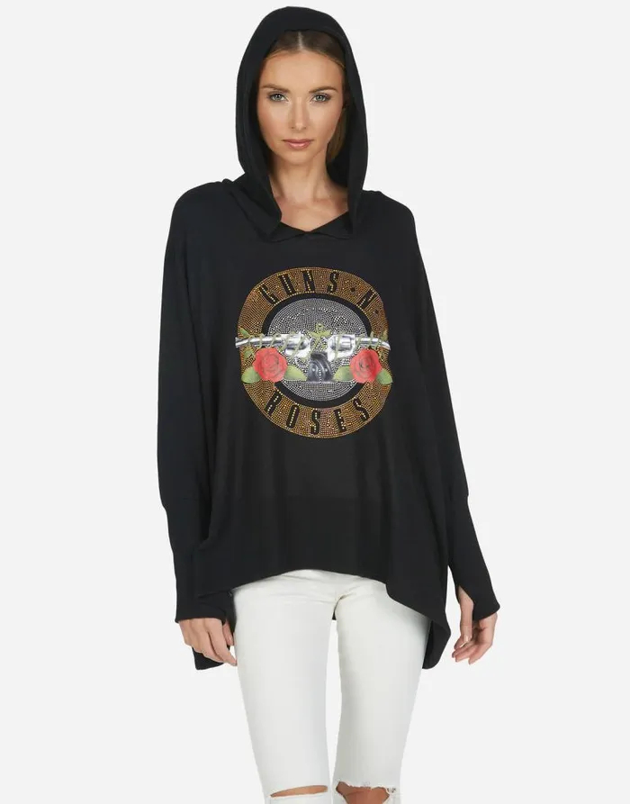 Wilma X Guns N039 Roses Black Women Lauren Moshi Hoodies