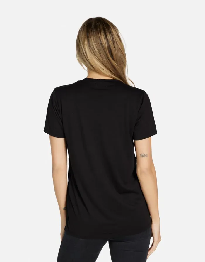 Wolf Hello Moshi Black Women Lauren Moshi Short Sleeve