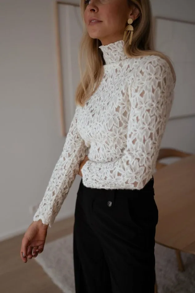 Women039s Clothing Blouses Easy Clothes Ecru Anais Blouse Ecru