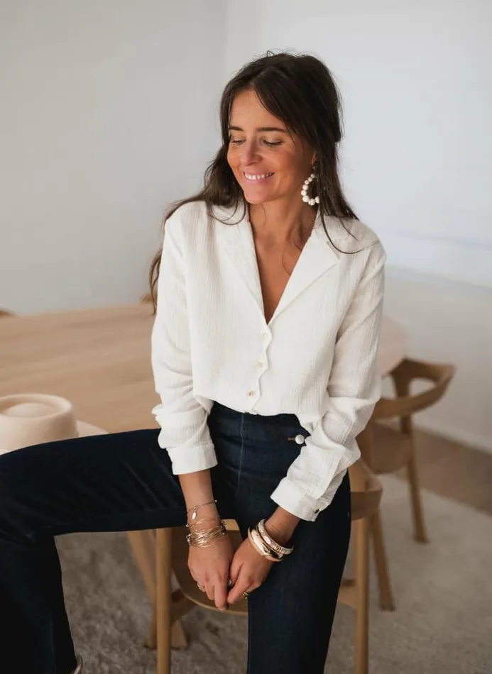 Women039s Clothing Blouses Easy Clothes White Lutece Blouse Women039s Clothing Blouses Easy Clothes White Lutece Blouse
