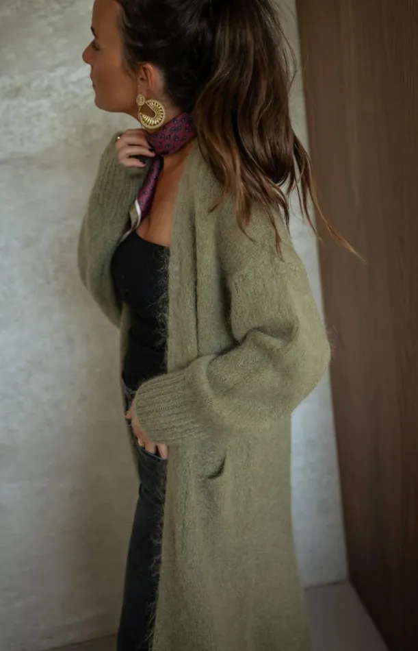 Women039s Clothing Cardigans Easy Clothes Khaki Pelly Cardigan