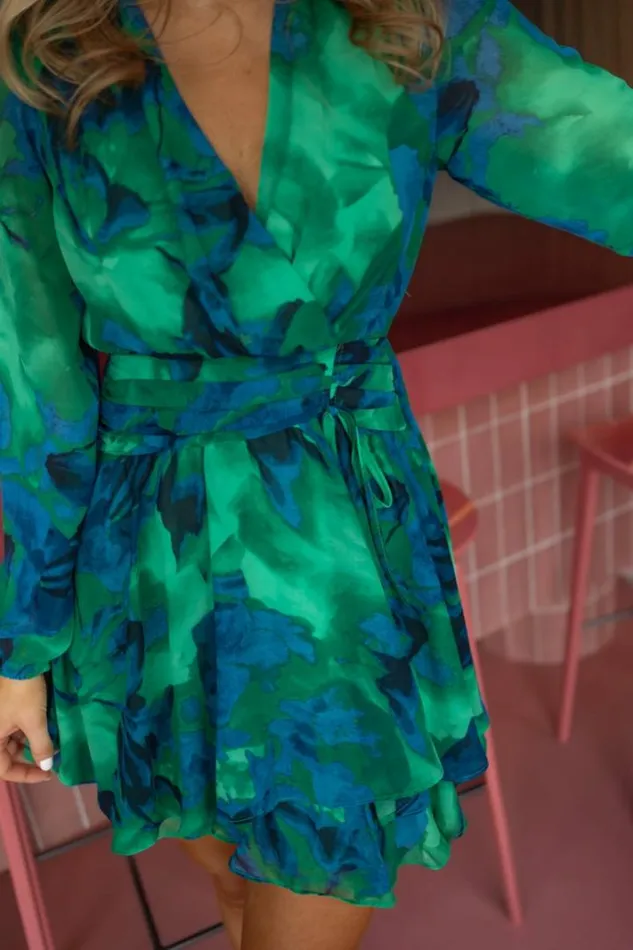 Women039s Clothing Dresses Easy Clothes Blue And Green Steph Dress Women039s Clothing Dresses Easy Clothes Blue And Green Steph Dress