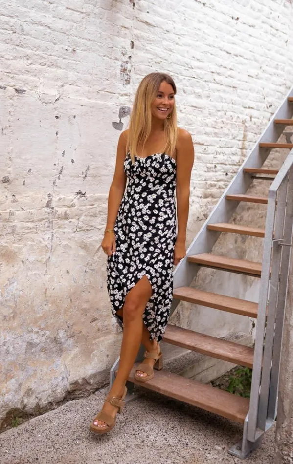 Women039s Clothing Dresses Easy Clothes Floral Sky Dress