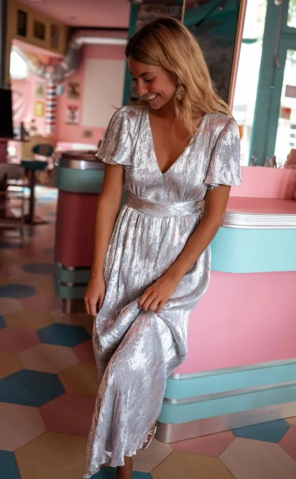 Women039s Clothing Dresses Easy Clothes Silvery Tifene Dress