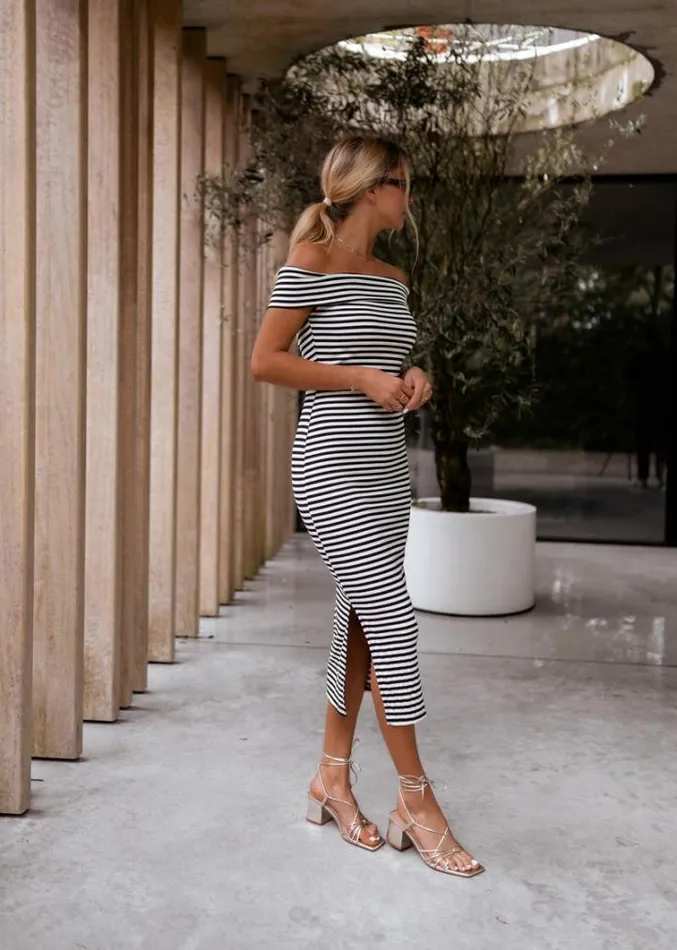 Women039s Clothing Dresses Easy Clothes Striped Nelly Dress