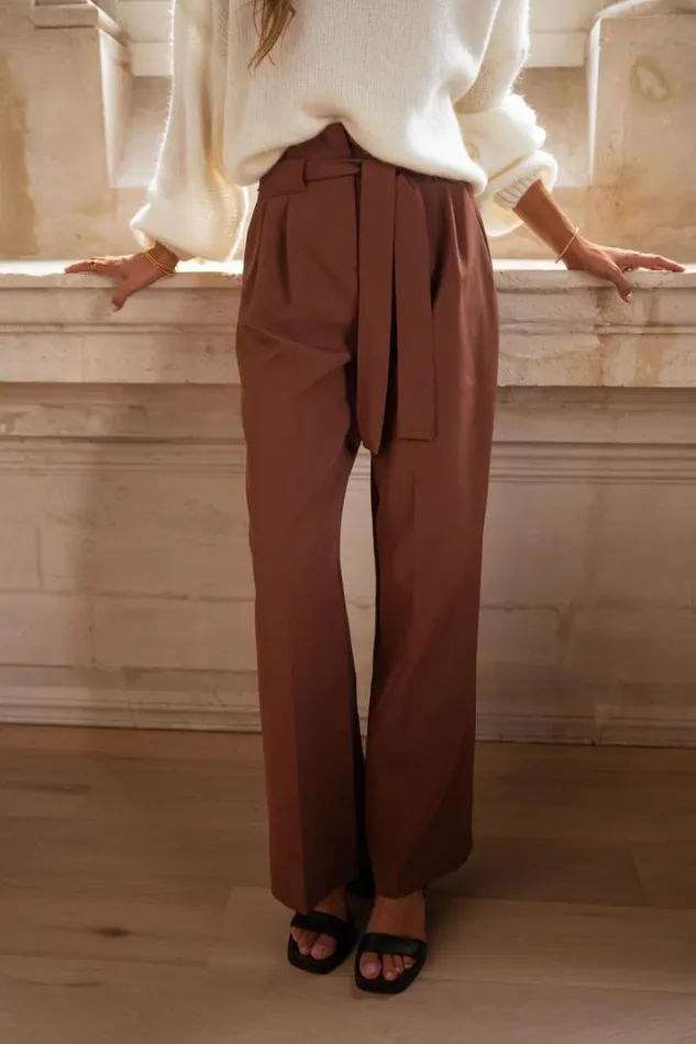 Women039s Clothing Pants and Jeans Easy Clothes Chocolate Kalie Pants Chocolate