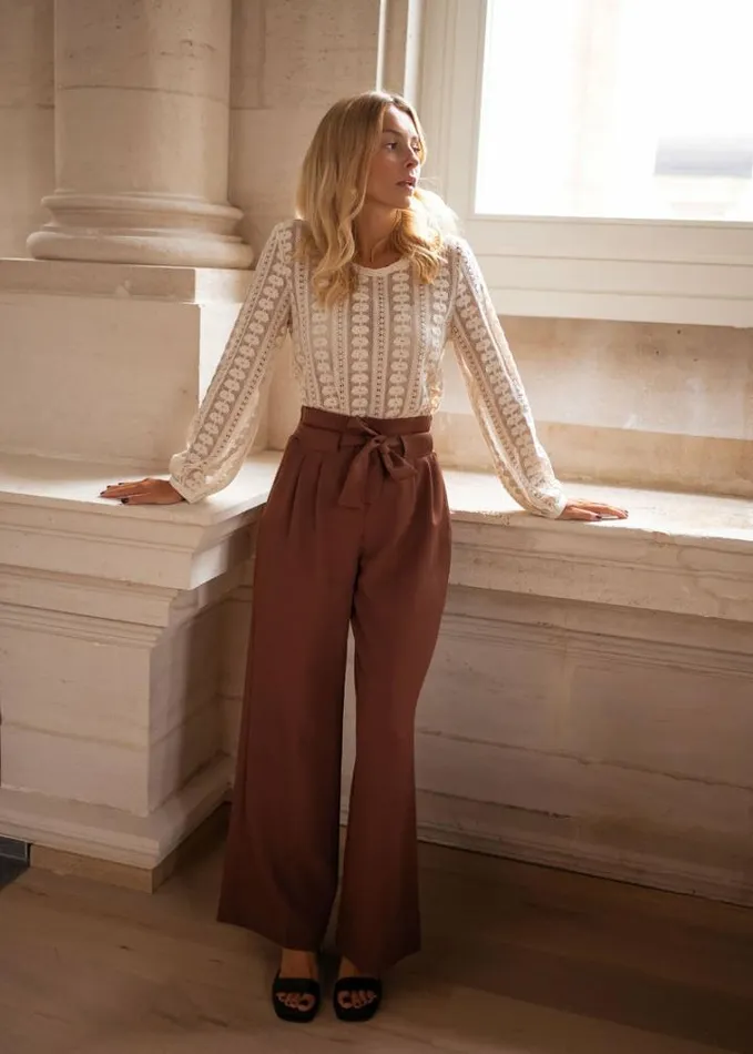 Women039s Clothing Pants and Jeans Easy Clothes Chocolate Kalie Pants Chocolate