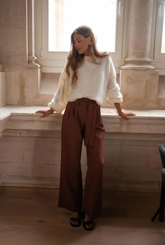 Women039s Clothing Pants and Jeans Easy Clothes Chocolate Kalie Pants Chocolate
