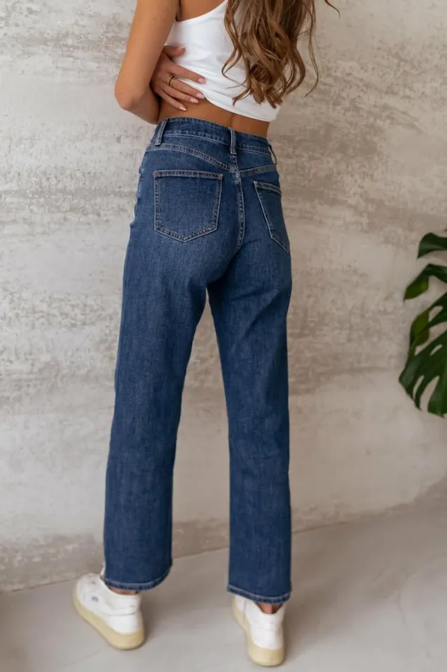 Women039s Clothing Pants and Jeans Easy Clothes Dark Blue Solan Jeans Dark Blue Women039s Clothing Pants and Jeans Easy Clothes Dark Blue Solan Jeans Dark Blue