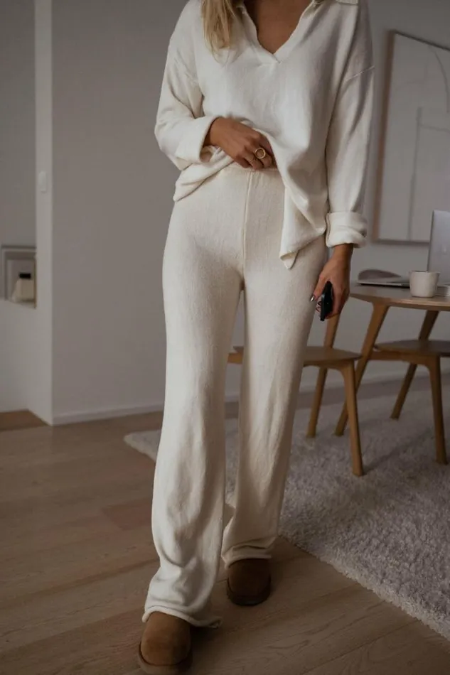 Women039s Clothing Pants and Jeans Easy Clothes Ecru Dickie Pants