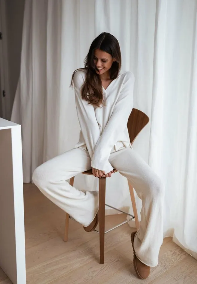 Women039s Clothing Pants and Jeans Easy Clothes Ecru Dickie Pants