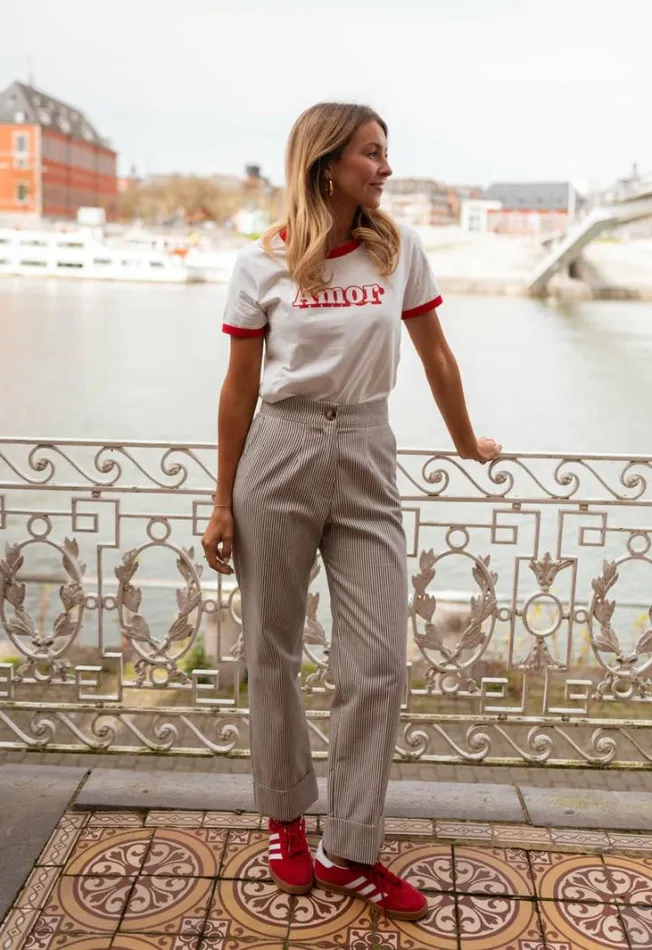 Women039s Clothing Pants and Jeans Easy Clothes Striped Fiona Pants Women039s Clothing Pants and Jeans Easy Clothes Striped Fiona Pants