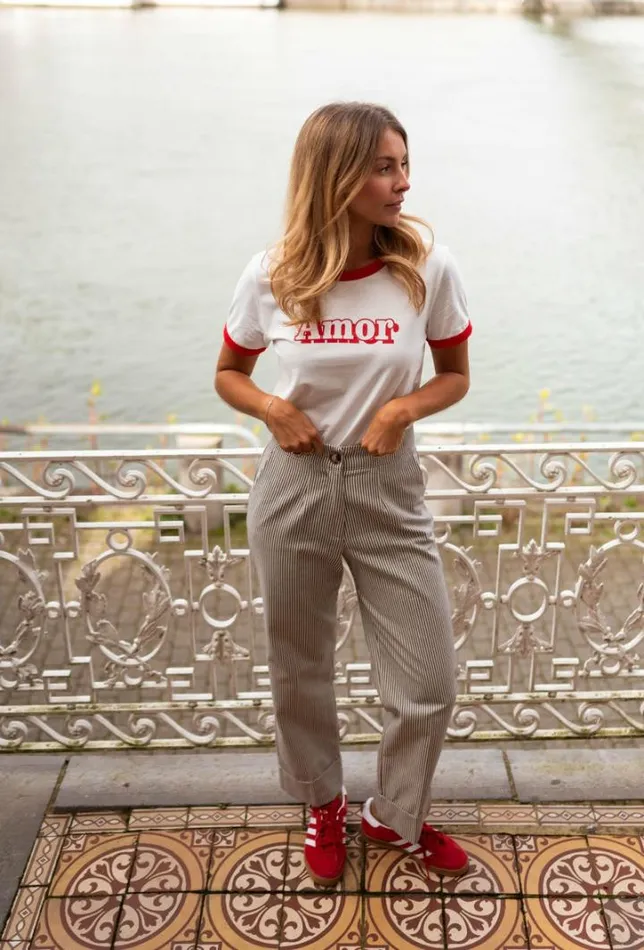 Women039s Clothing Pants and Jeans Easy Clothes Striped Fiona Pants Women039s Clothing Pants and Jeans Easy Clothes Striped Fiona Pants