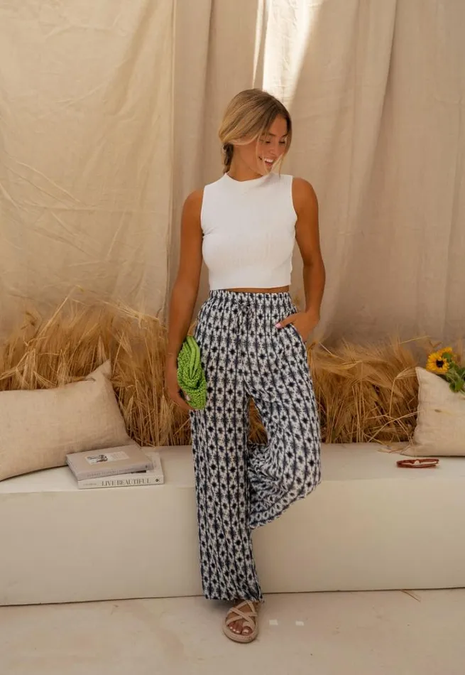 Women039s Clothing Pants and Jeans Easy Clothes Tie Dye Simona Pants
