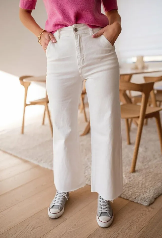 Women039s Clothing Pants and Jeans Easy Clothes White Bastian Jeans White