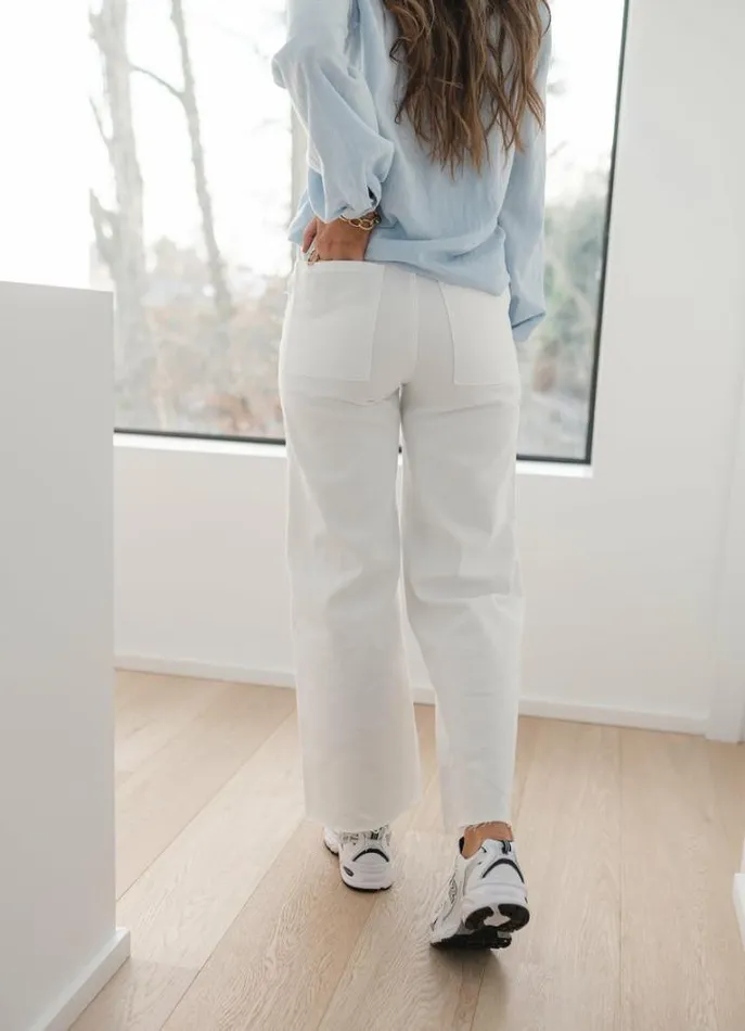 Women039s Clothing Pants and Jeans Easy Clothes White Bastian Jeans White