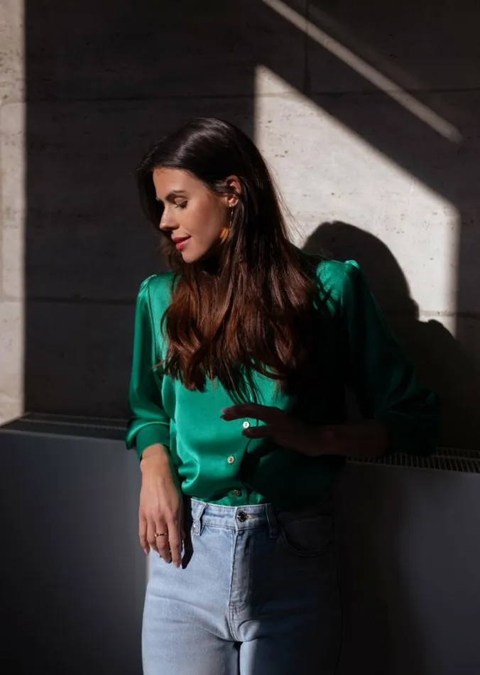Women039s Clothing Shirts Easy Clothes Green Cuba Shirt Green