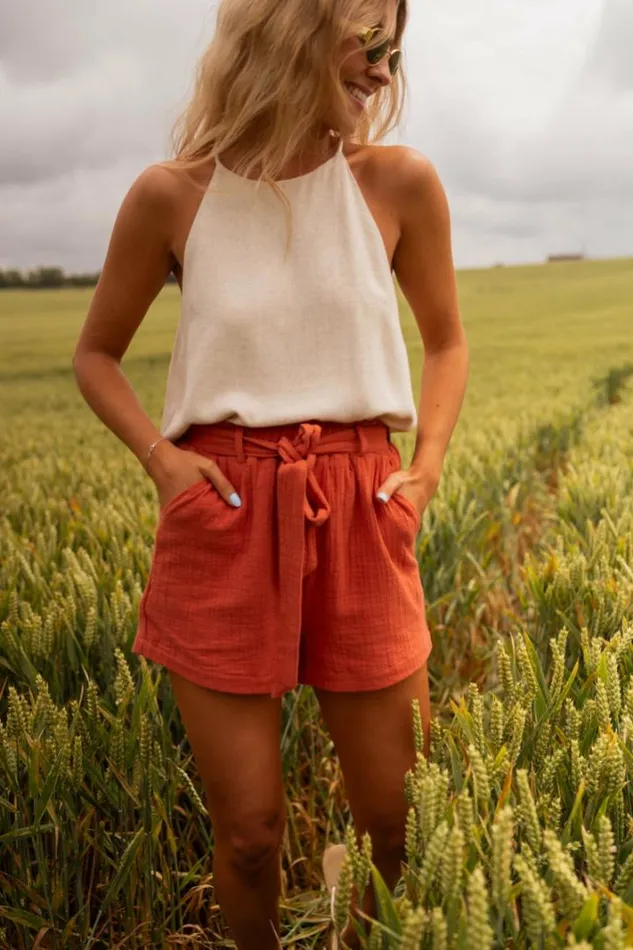 Women039s Clothing Shorts Easy Clothes Brick Noumy Shorts