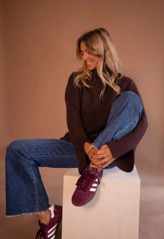Women039s Clothing Sweaters Easy Clothes Chocolate Aurele Sweater